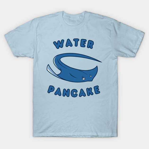 Water Pancake T-Shirt by dumbshirts